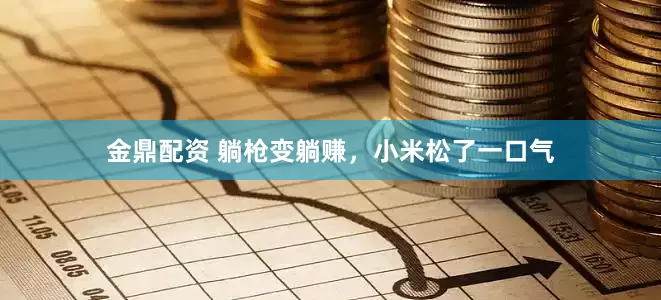金鼎配资 躺枪变躺赚，小米松了一口气